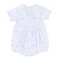 Holiday Toile Bubble - Light Blue - Magnolia Baby Boy