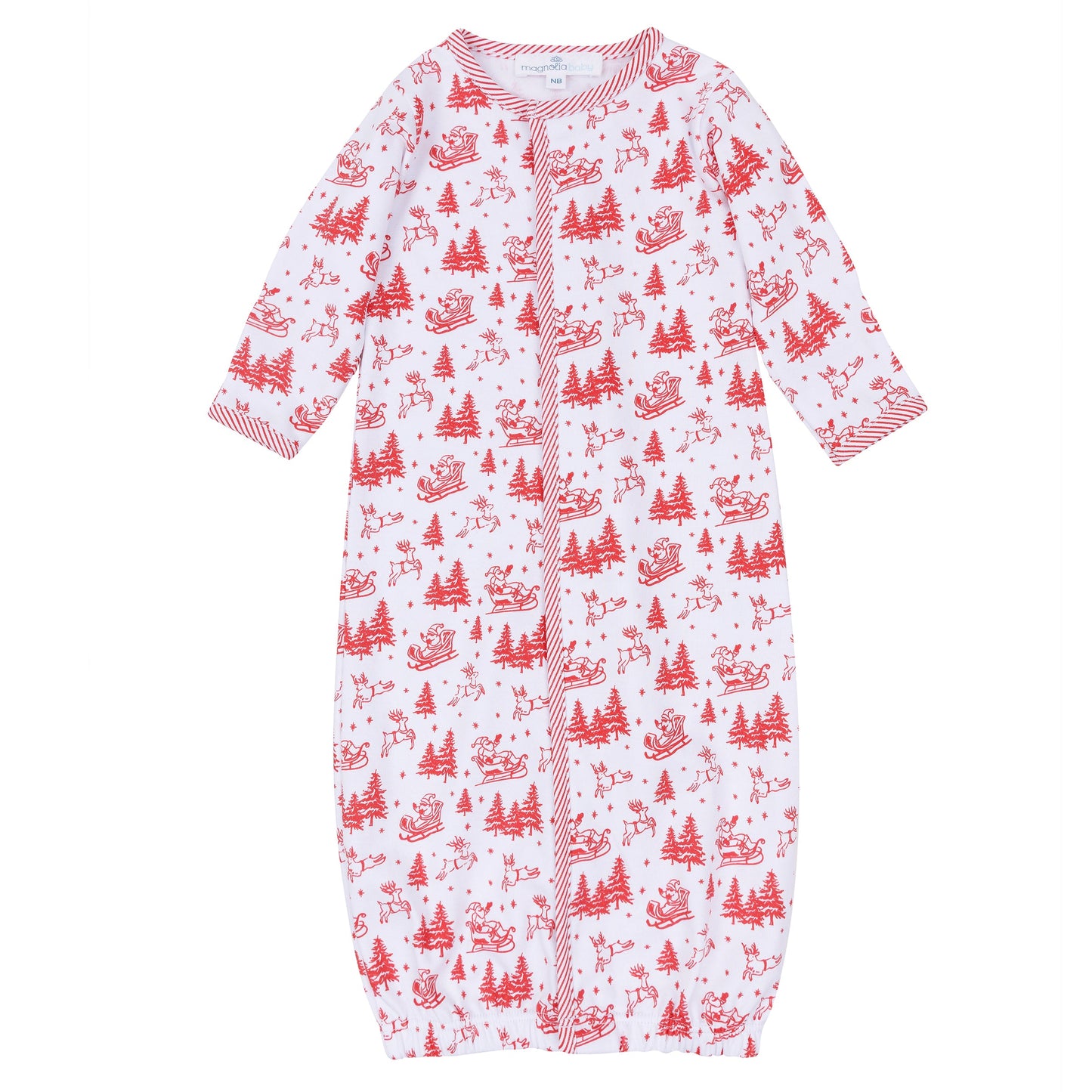 Holiday Toile Converter - Red - Magnolia Baby Unisex