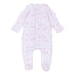 Holiday Toile Footie - Pink - Magnolia Baby Girl