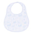 Holiday Toile Bib - Light Blue - Magnolia Baby Boy