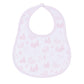 Holiday Toile Bib - Pink - Magnolia Baby Girl