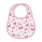 Holiday Toile Bib - Red - Magnolia Baby Unisex