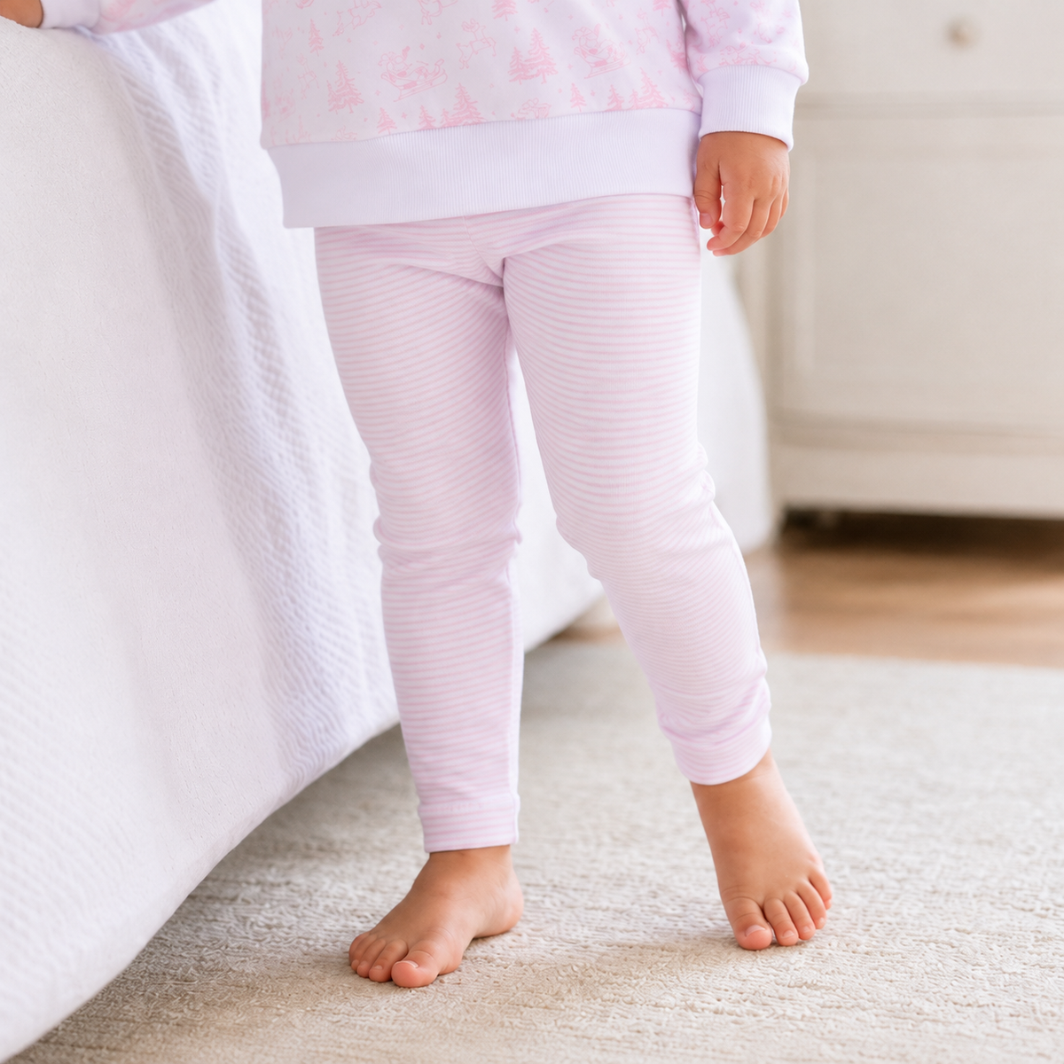 Leggings - Pink Stripe