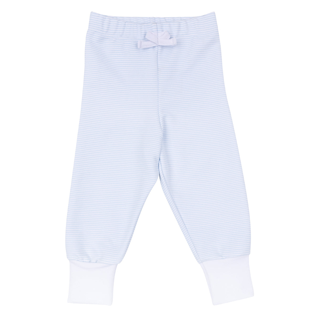Holiday Toile Joggers - Light Blue - Magnolia Baby Boy