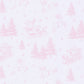 Holiday Toile Bubble - Pink - Magnolia Baby Girl