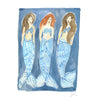 Three Mermaids Watercolor Print