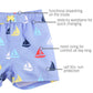 Boys Down By The Bay Swim Trunks