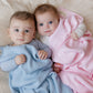 Organic Cotton Ribbed Baby Blanket - Blush Pink