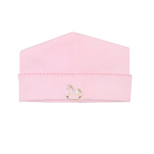 Hobby Horse Embroidered Hat - Pink
