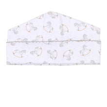  Hobby Horse Print Hat - Silver