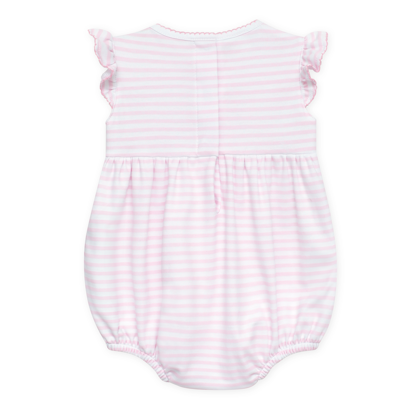 Coastal Treasures Smocked Bubble - Pink - Magnolia Baby Girl