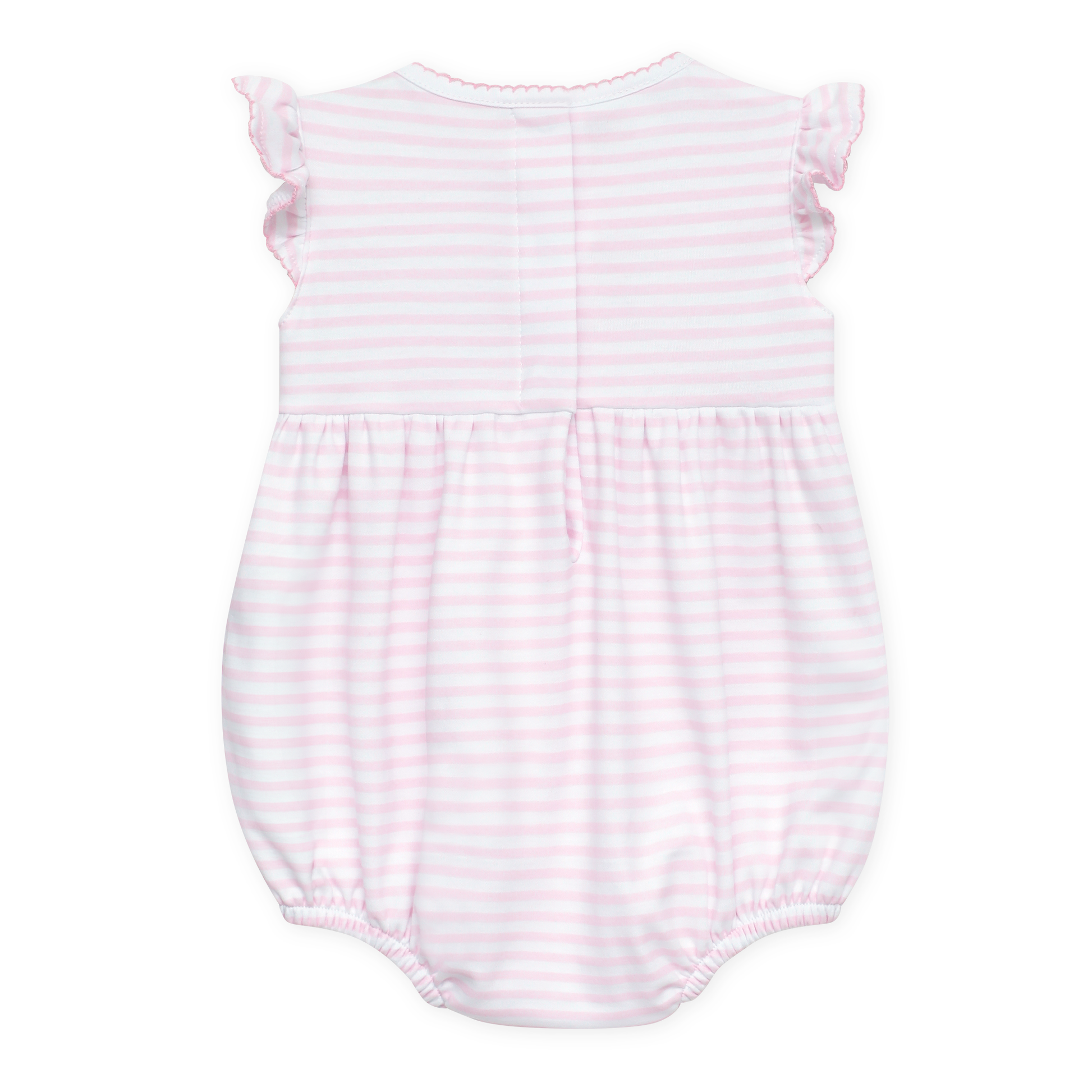 Coastal Treasures Smocked Bubble - Pink - Magnolia Baby Girl