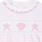 Coastal Treasures Smocked Bubble - Pink - Magnolia Baby Girl