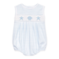 Coastal Treasures Smocked Bubble - Light Blue - Magnolia Baby Boy