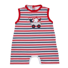  4th of July Sleeveless Short Playsuit - Magnolia BabyShort Playsuit