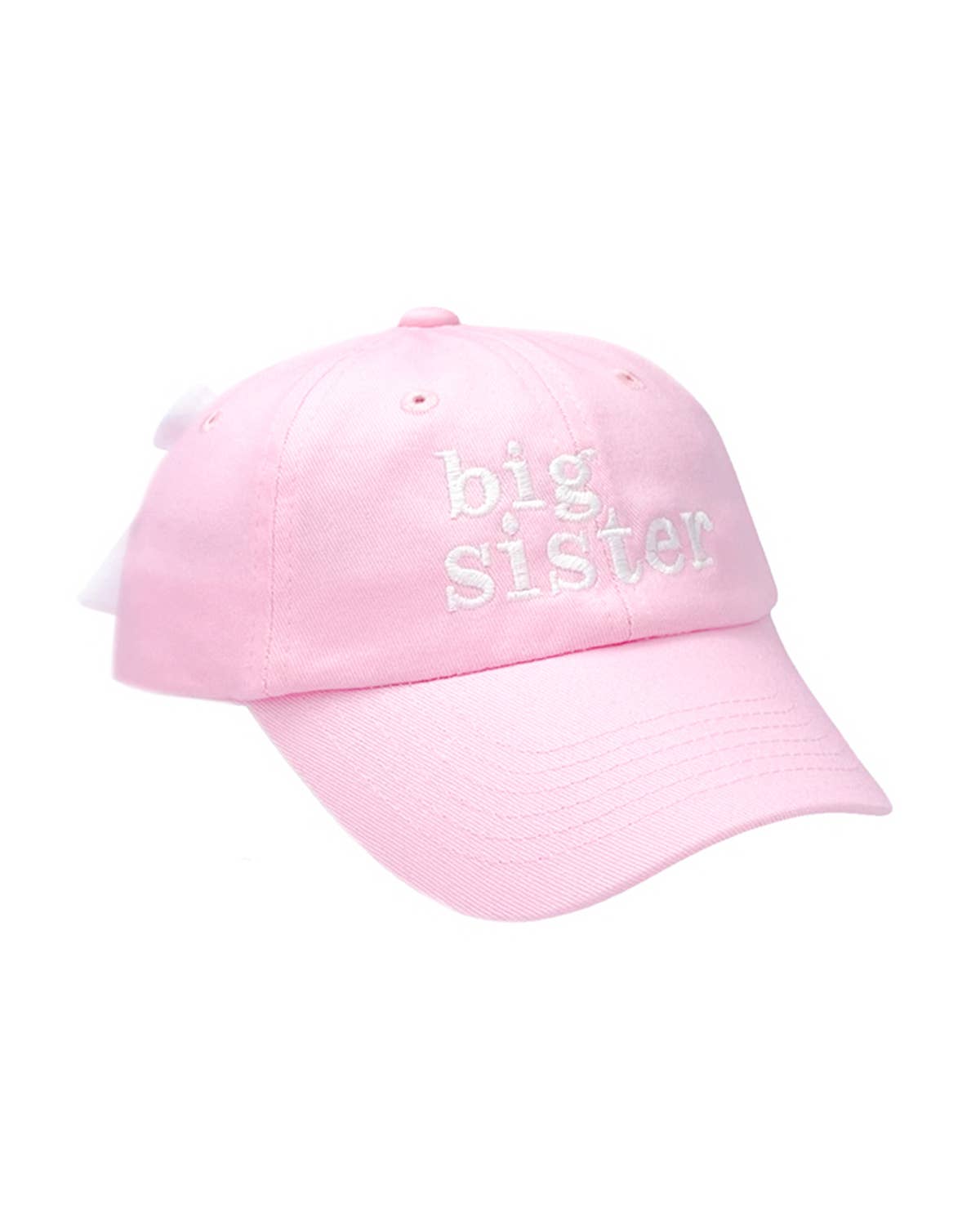 Big Sister Baseball Hat with Bow