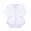 New Beginnings Long Sleeve Bodysuit - Pink - Magnolia Baby Girl