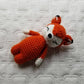 Hand Crochet Fox Teething Toy