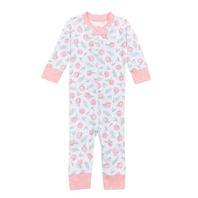  Summer Peaches Zip Pajamas