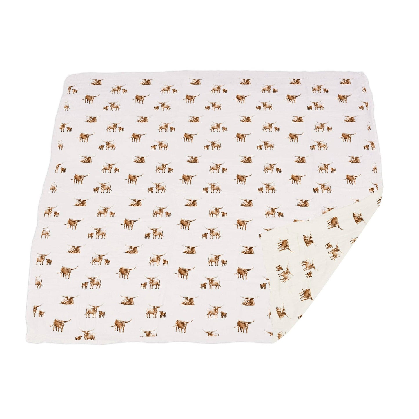 Texas Longhorn Bamboo Blanket