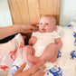 Baby Muslin Swaddle Blanket - Pink Crab