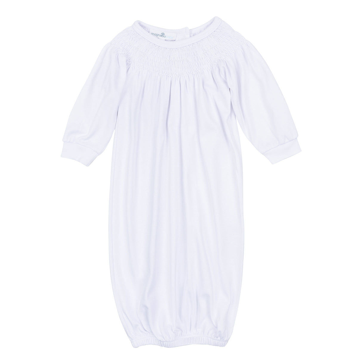 Forever Blessed Bishop Gown - White - Magnolia Baby Unisex