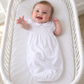 Forever Blessed Smocked Girl Gown - White