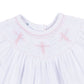 Forever Blessed Bishop Bubble - White Pink - Magnolia Baby Girl