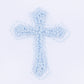Forever Blessed Bodysuit - White Light Blue - Magnolia Baby Boy