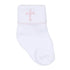 Forever Blessed Socks - White Pink - Magnolia Baby Girl