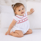 Holly Smocked Short Sleeve Girl Bubble