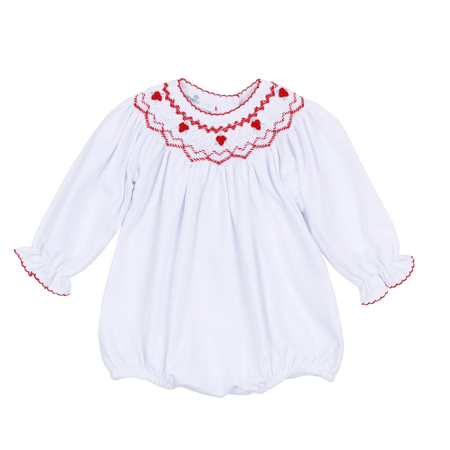 Holly Bishop Long Sleeve Bubble - Magnolia Baby Girl