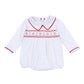 Henry Smocked Long Sleeve Bubble - Magnolia Baby Boy