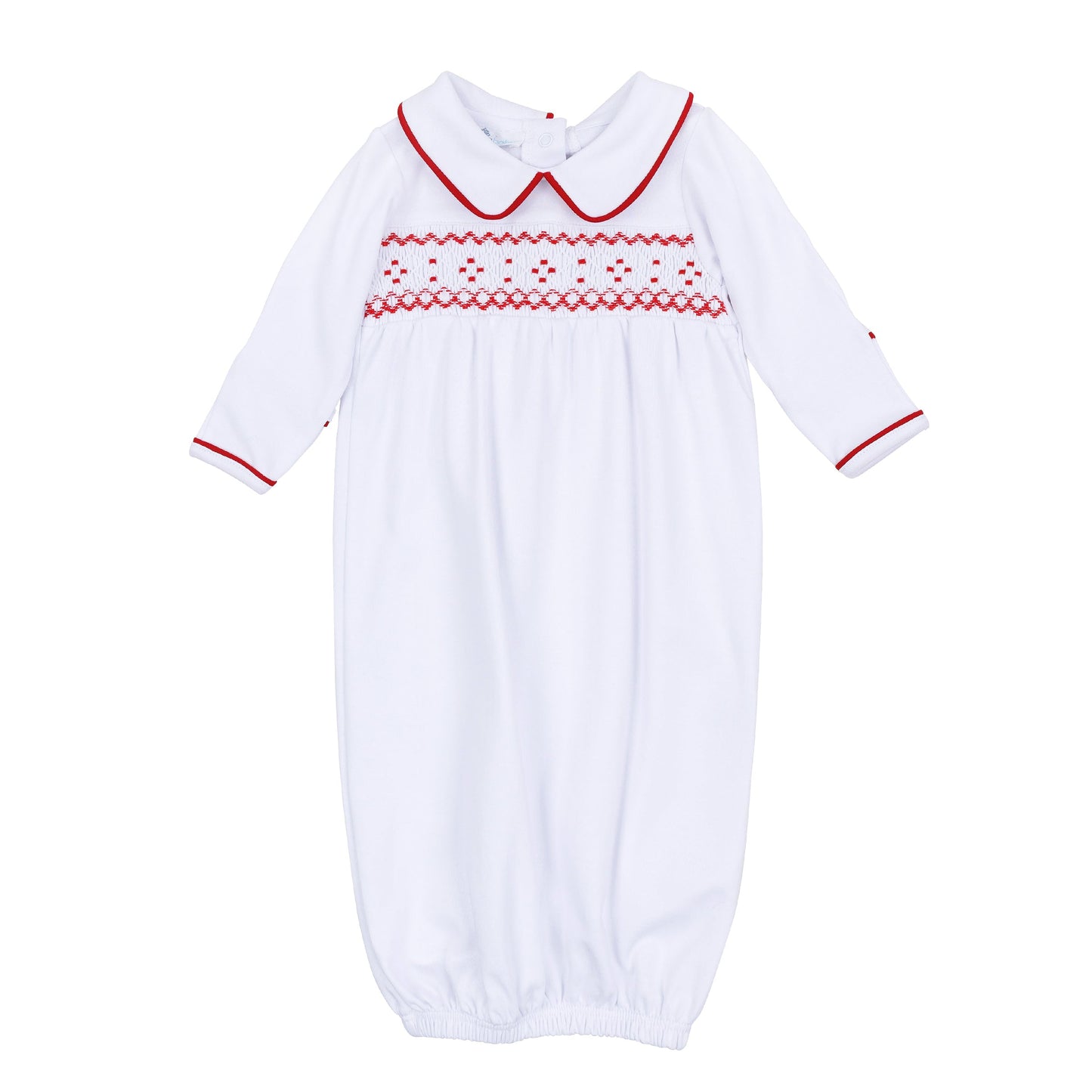 Henry Smocked Gown - Magnolia Baby Boy