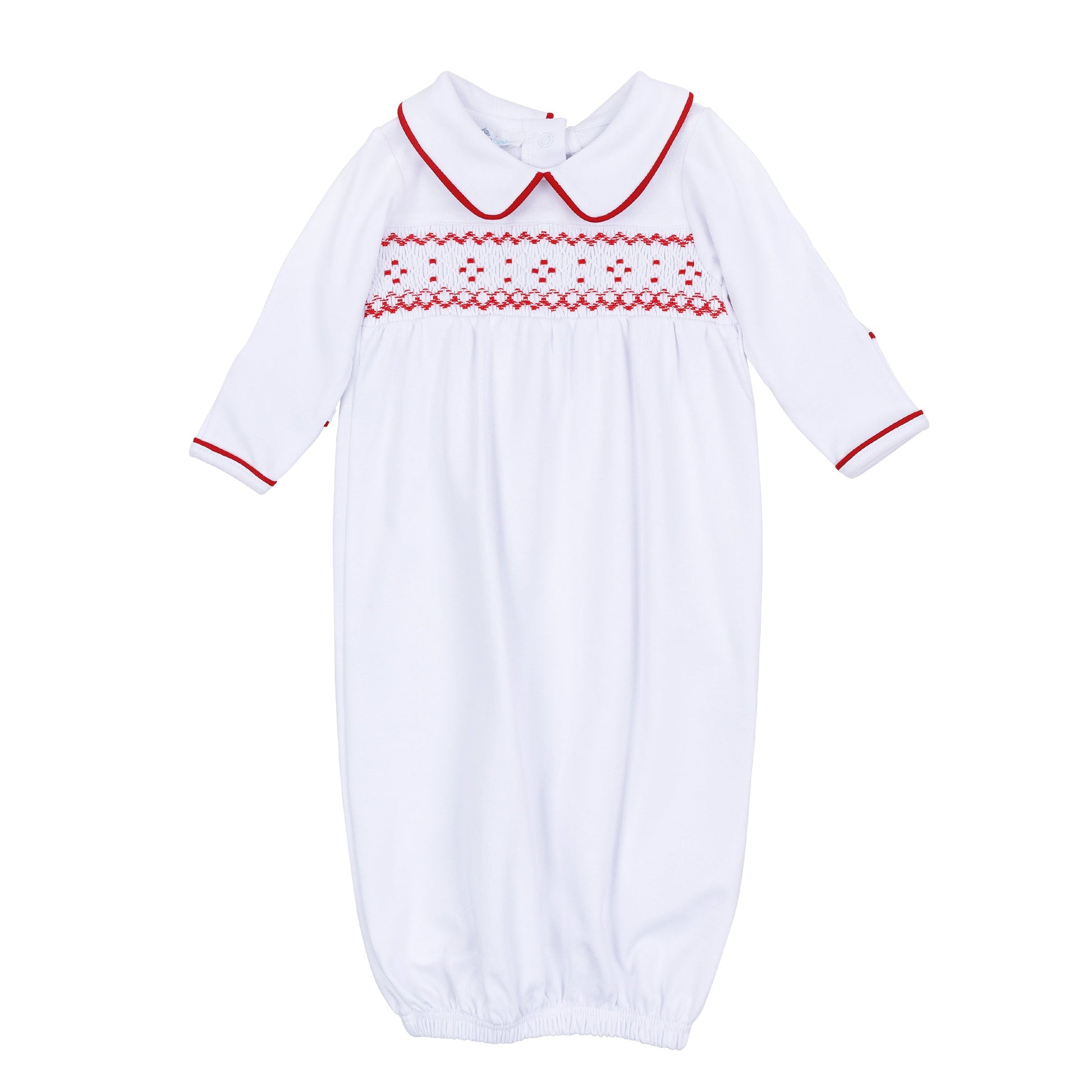Henry Smocked Gown - Magnolia Baby Boy