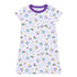 Mardi Gras Munchkins Short Sleeve Nightdress - Magnolia Baby Girl