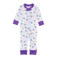 Mardi Gras Munchkins Zip Pajamas - Magnolia Baby Unisex