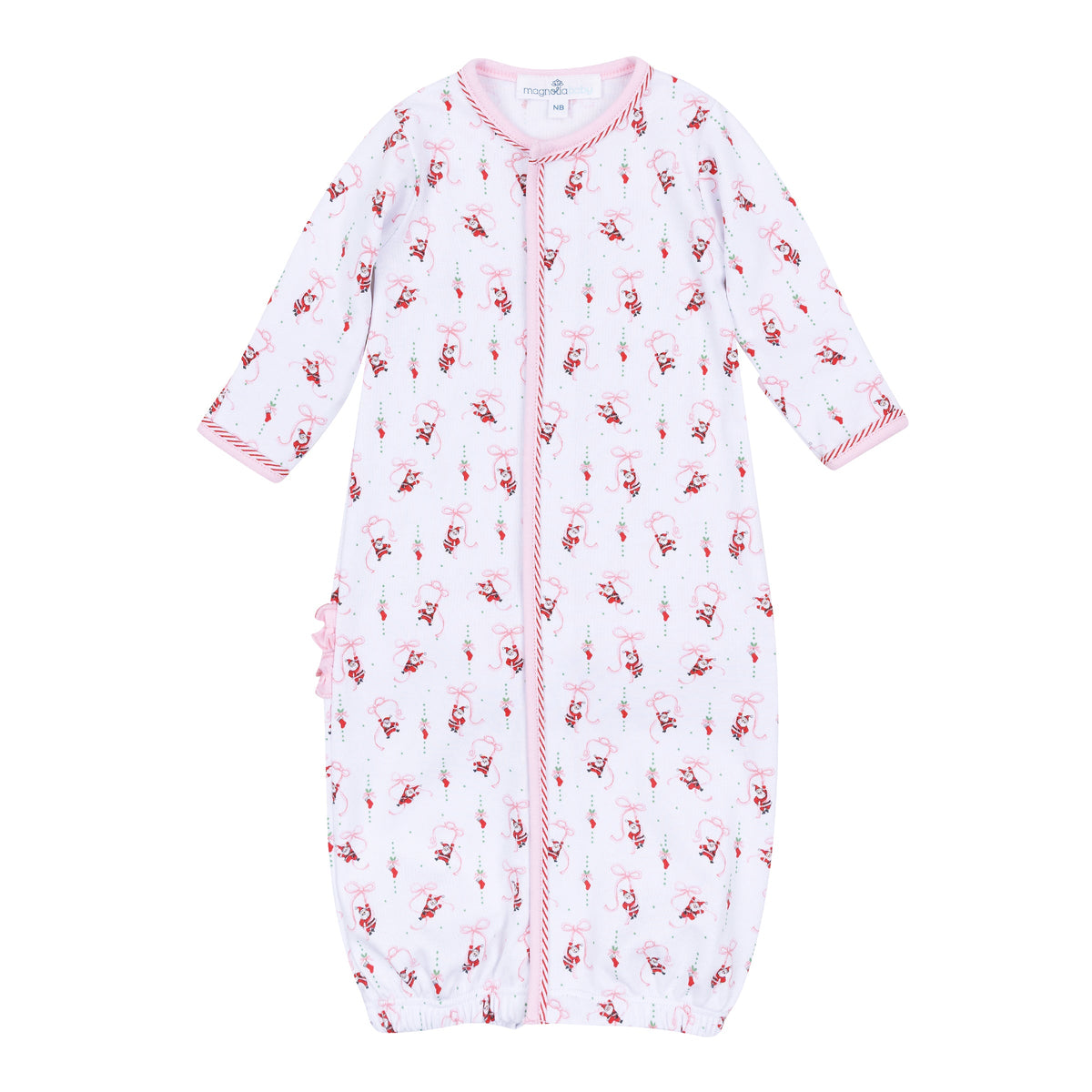 Jolly Ribbons Print Ruffle Converter - Magnolia Baby Girl