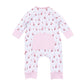 Jolly Ribbons Print Zip Playsuit - Magnolia Baby Girl