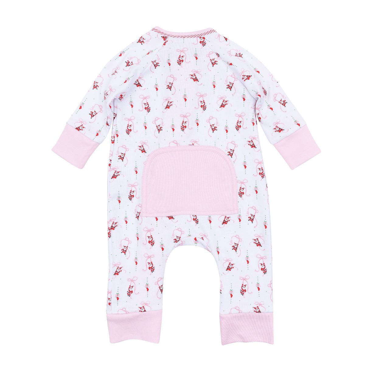 Jolly Ribbons Print Zip Playsuit - Magnolia Baby Girl