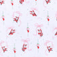 Jolly Ribbons Print Ruffle Zip Footie - Magnolia Baby Girl