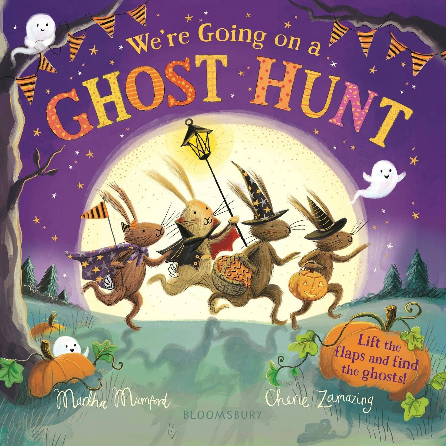 We're Going On A Ghost Hunt: A Lift-The-Flap Adventure Book