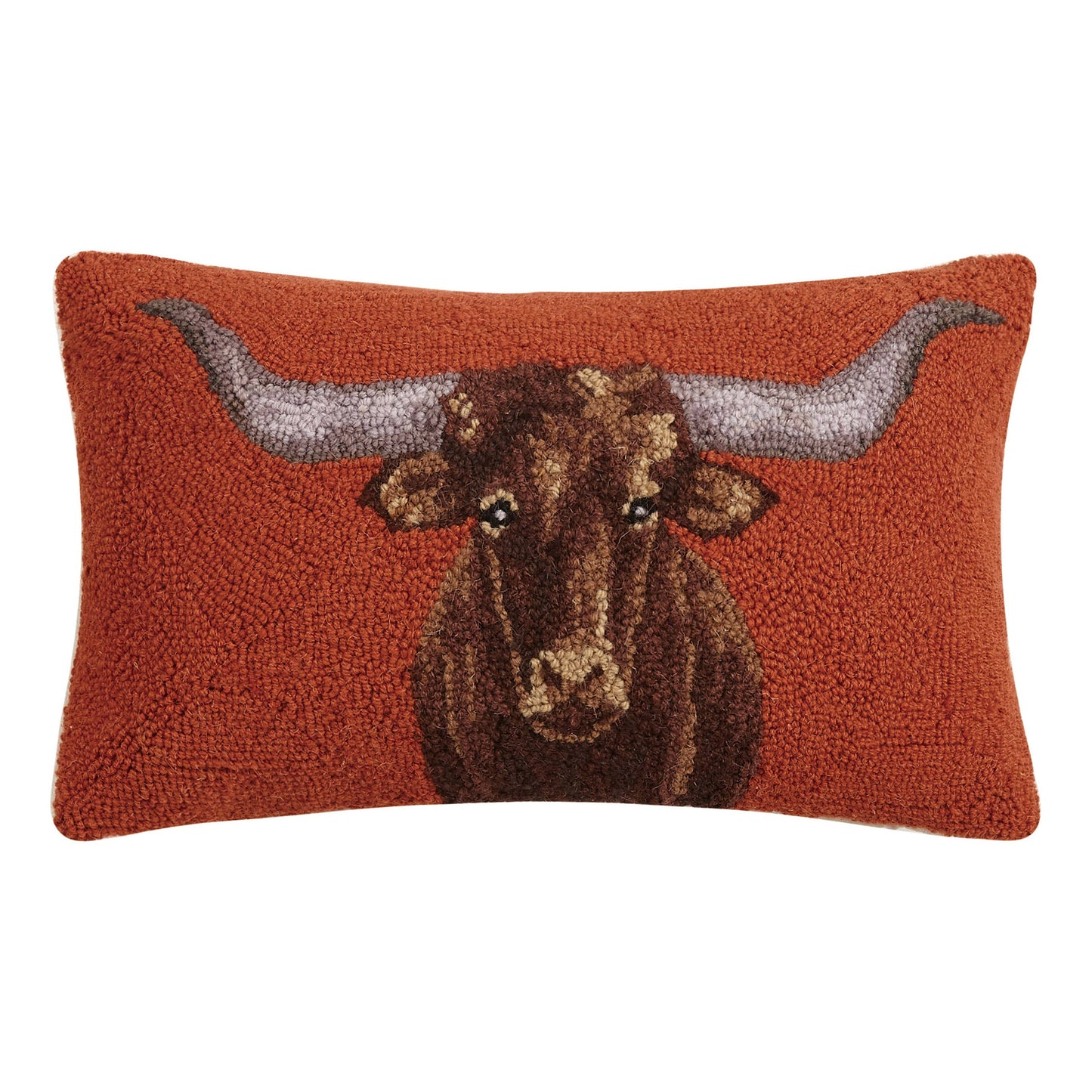 Longhorn Throw Pillow