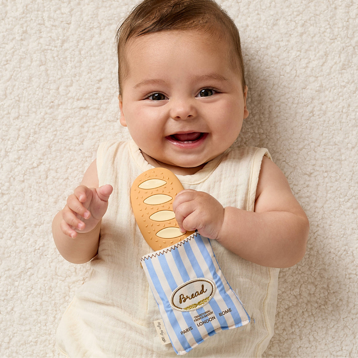 Baguette Crinkle™ Teether Toy