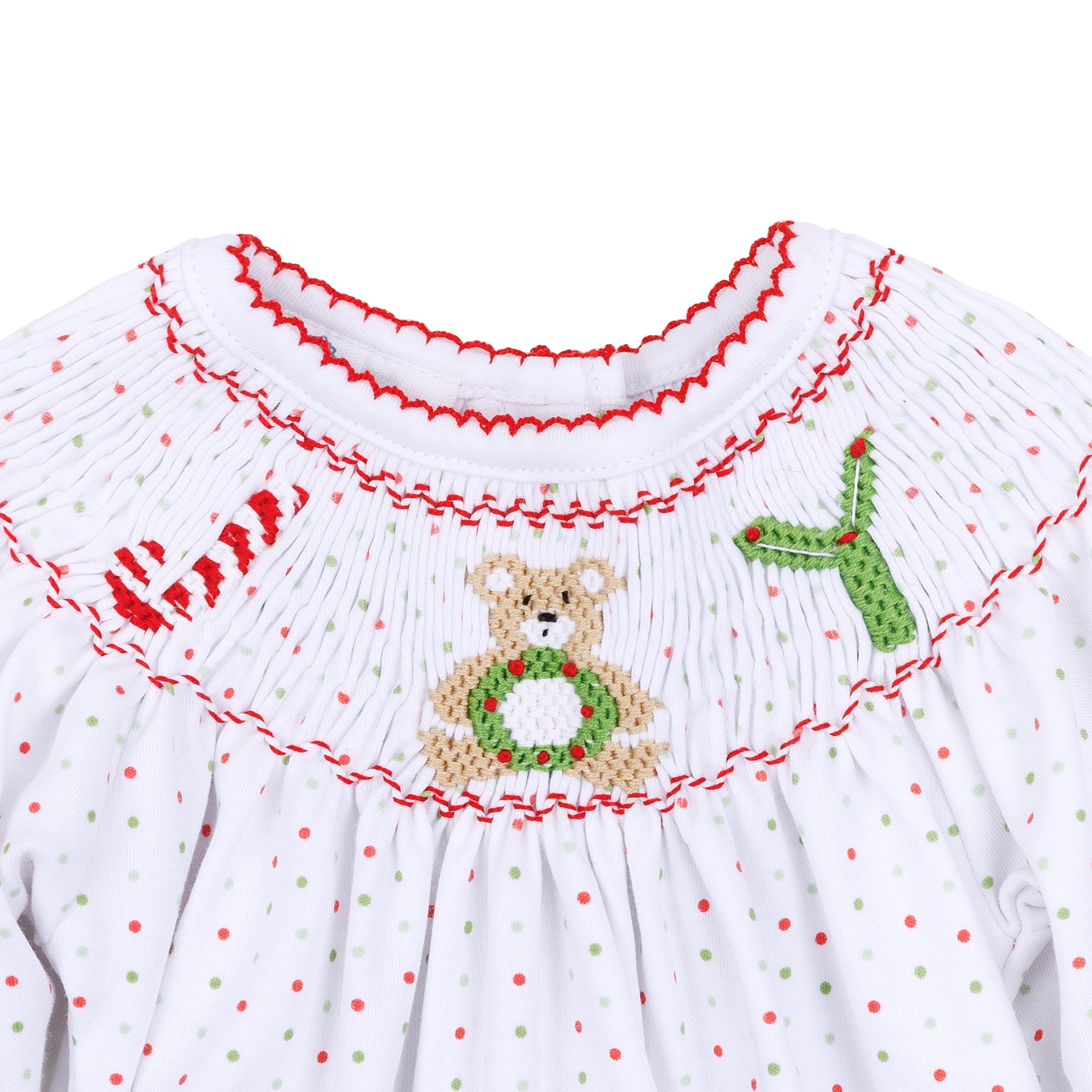 Christmas Joy Classics Bishop Gown - Red - Magnolia Baby Boy