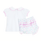Evelyn's Classics Smocked Diaper Cover Set - Magnolia Baby Girl