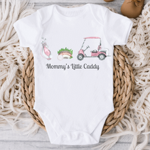  Mommy's Little Caddy Baby Girl Golf Baby Onesie