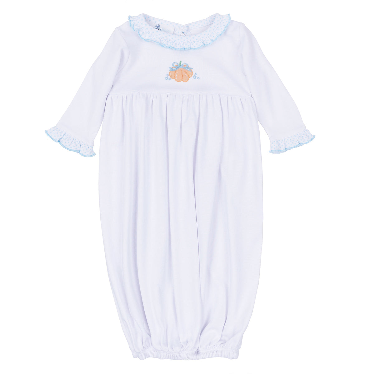 Prettiest in the Patch Gathered Gown - Magnolia Baby Girl