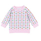 Pumpkin Party Print Pullover Sweatshirt - Pink - Magnolia Baby Girl