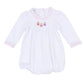 Pumpkin Party Long Sleeve Bubble - Pink - Magnolia Baby Girl